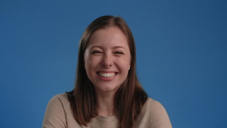 woman expressing surprise and excitement