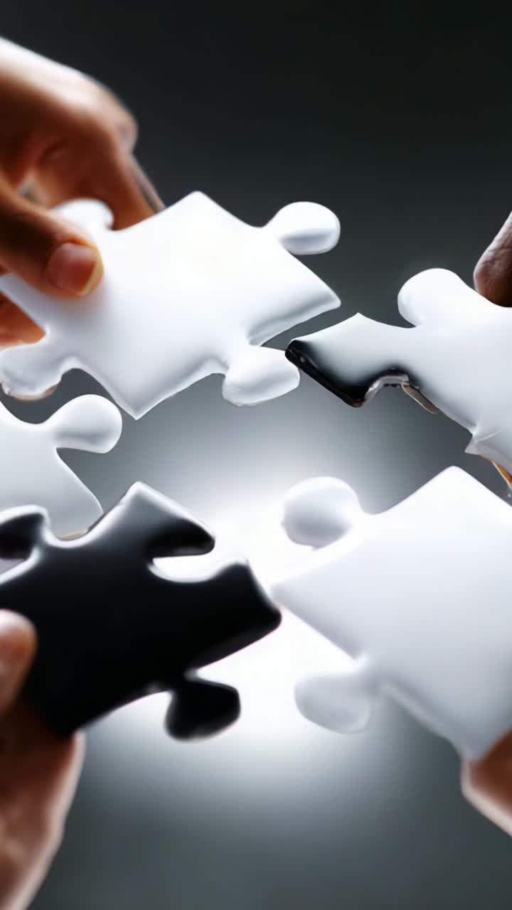 A Compelling Visual of Puzzle Pieces Coming Together, Symbolizing Collaboration and Problem-Solving in a Creative and Engaging Way, Highlighting Unity and Connection