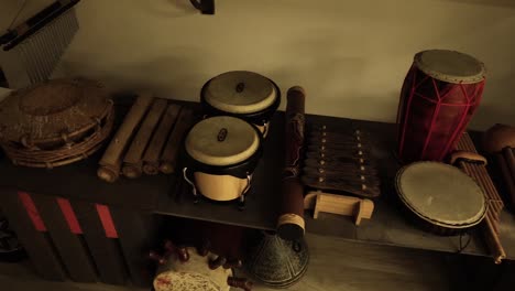 drum and music instrument collection