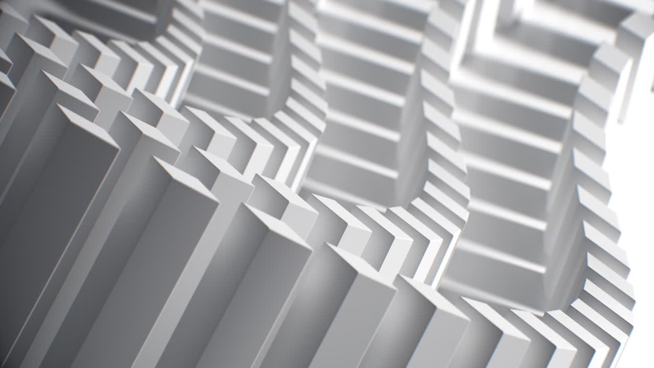 fondo abstracto para la presentación de negocios, cubos de primer plano estructura costuras animación