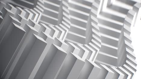 abstract background for business presentation, cubes closeup stracture seamlees animation