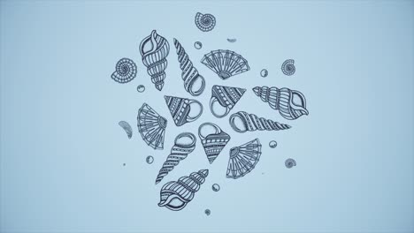 sea shell pattern