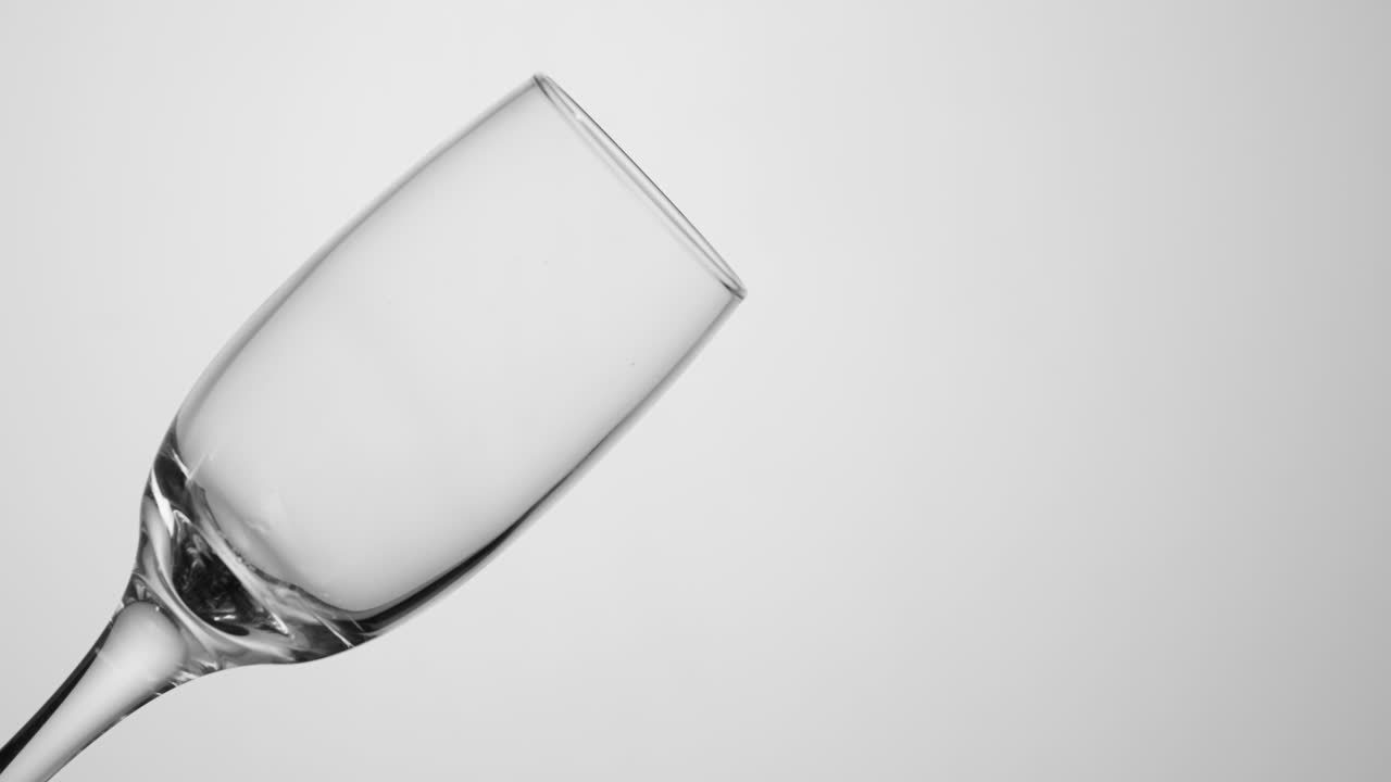 Bicchiere di Champagne vuoto