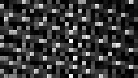 patrón de cuadrados abstractos grises y negros