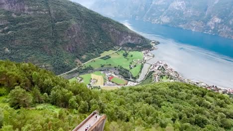 stegastein lookout beautiful nature norway.