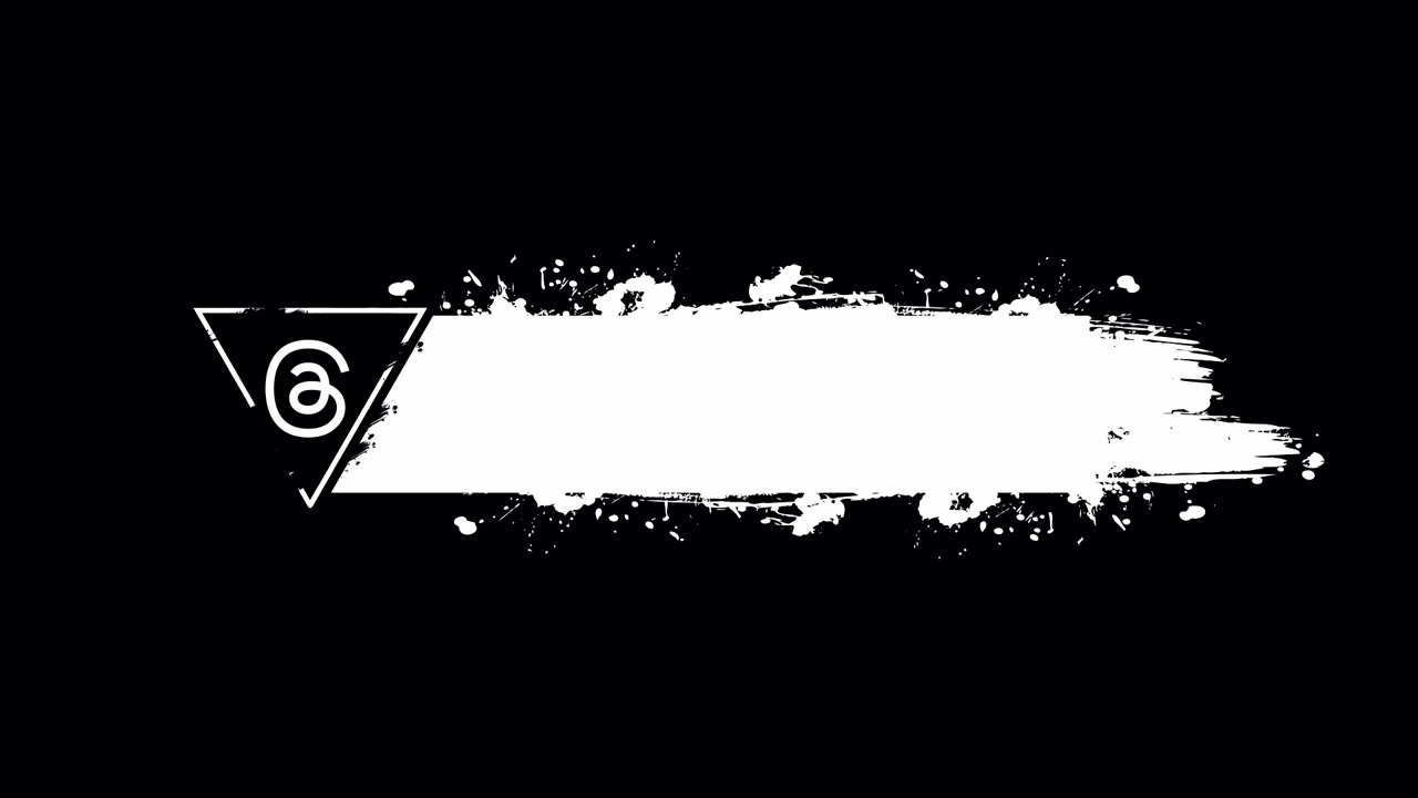 Elemento banner astratto
