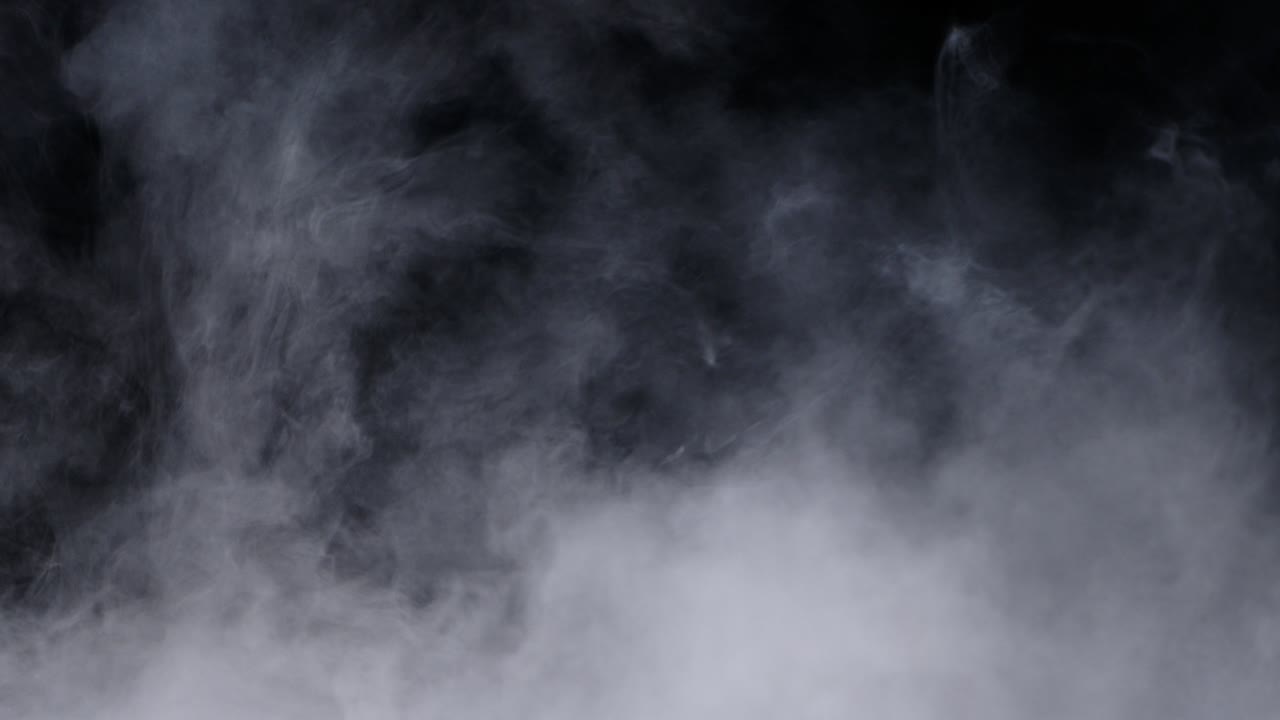 hielo seco realista nubes de humo niebla