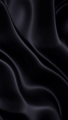 seamless loop animation of abstract moving black waves background. 3d render of wavy surface, animation liquid texture ripples