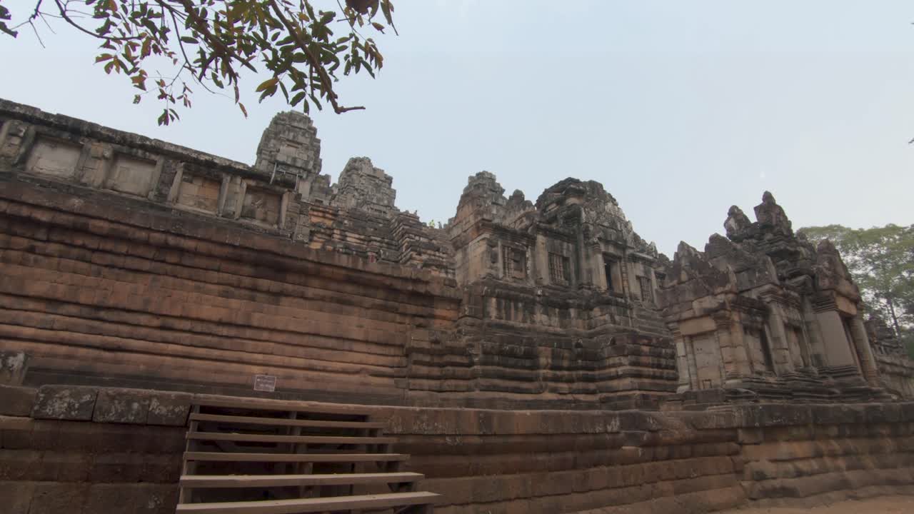 Mystical temple ruin of Angkor Wat