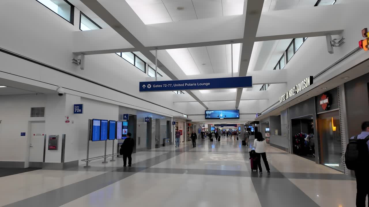 Airport Terminal Interior
