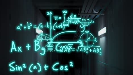 Animación-Del-Procesamiento-De-Datos-Científicos-Sobre-Fondo-Oscuro