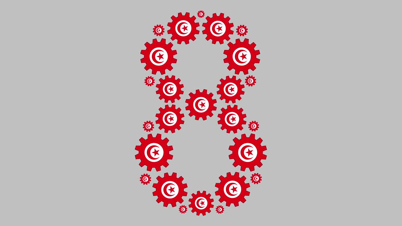 el número ocho tunecino