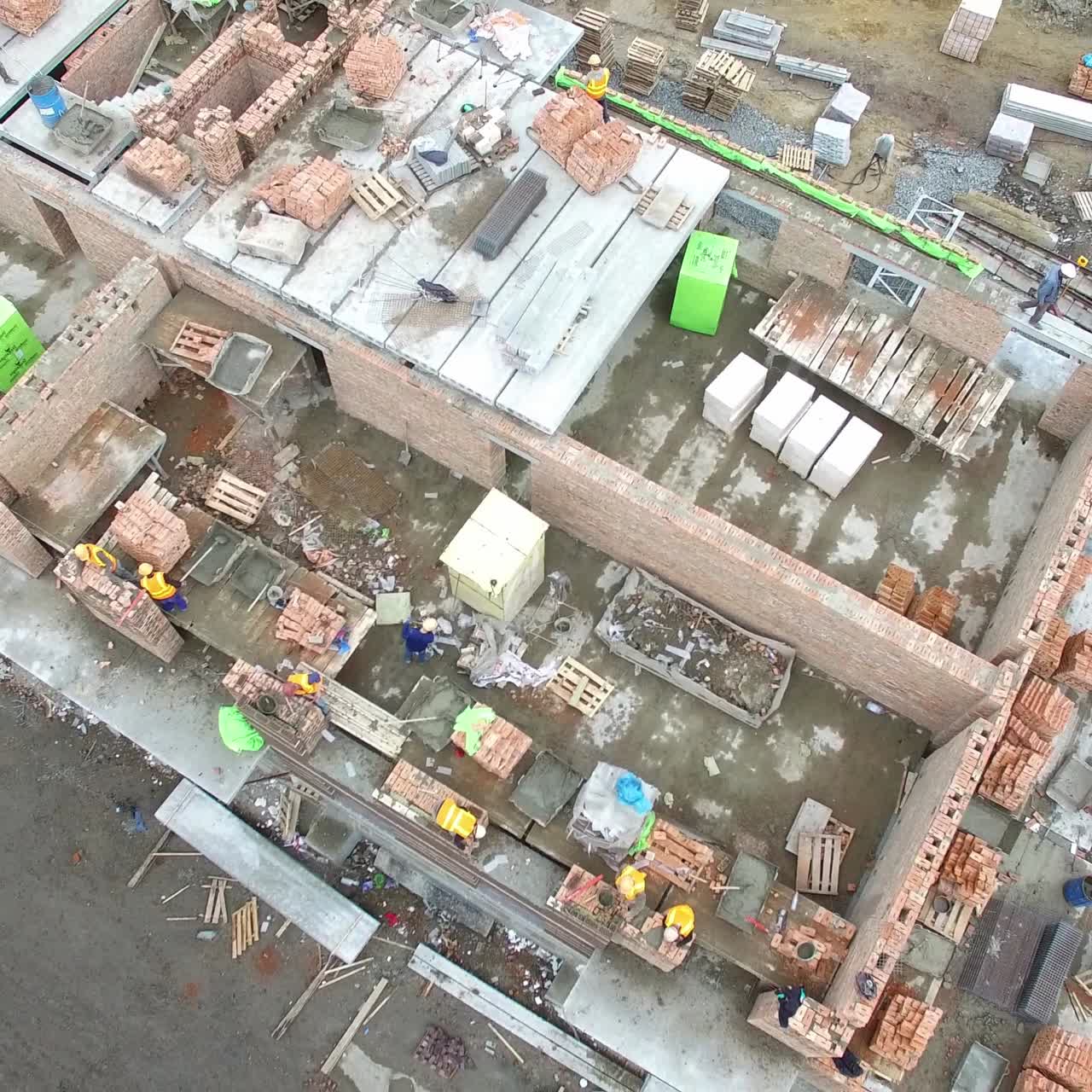 construcción del nuevo edificio