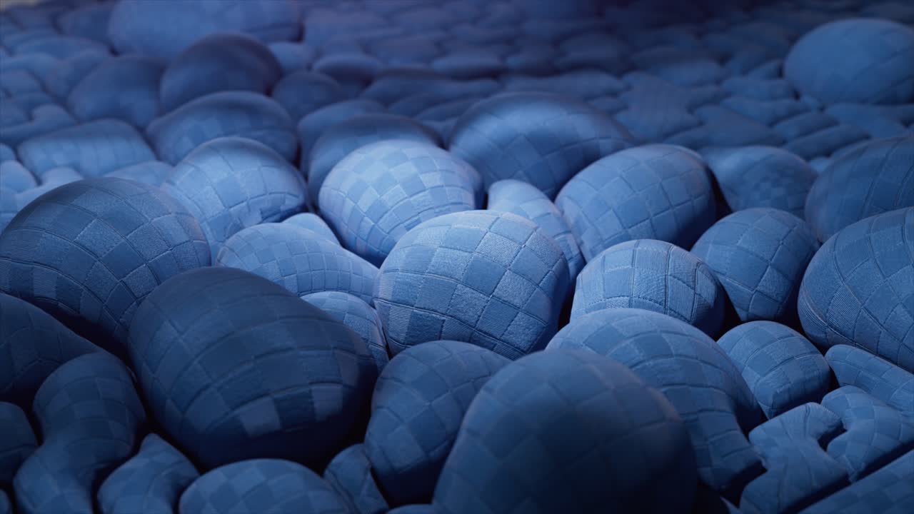 추상적인 파란색 기하학적 패턴