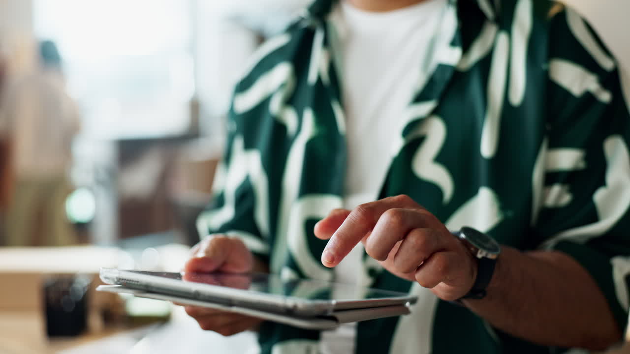 Fashion, distribution and hands of person