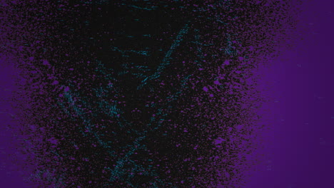 salpicaduras manchadas de azul y púrpura en la textura del grunge