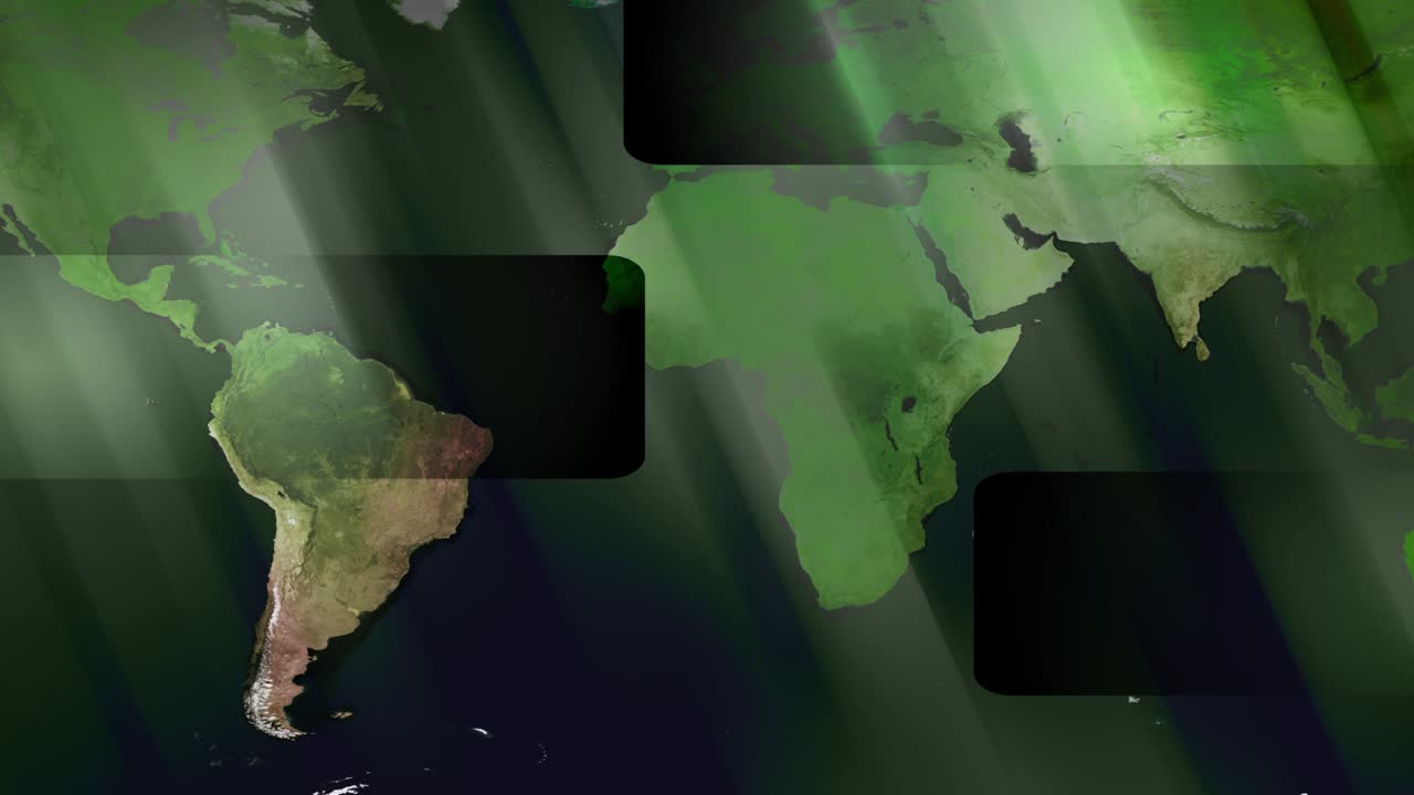 líneas de tecnología digital noticias mapa de fondo gráficos de movimiento