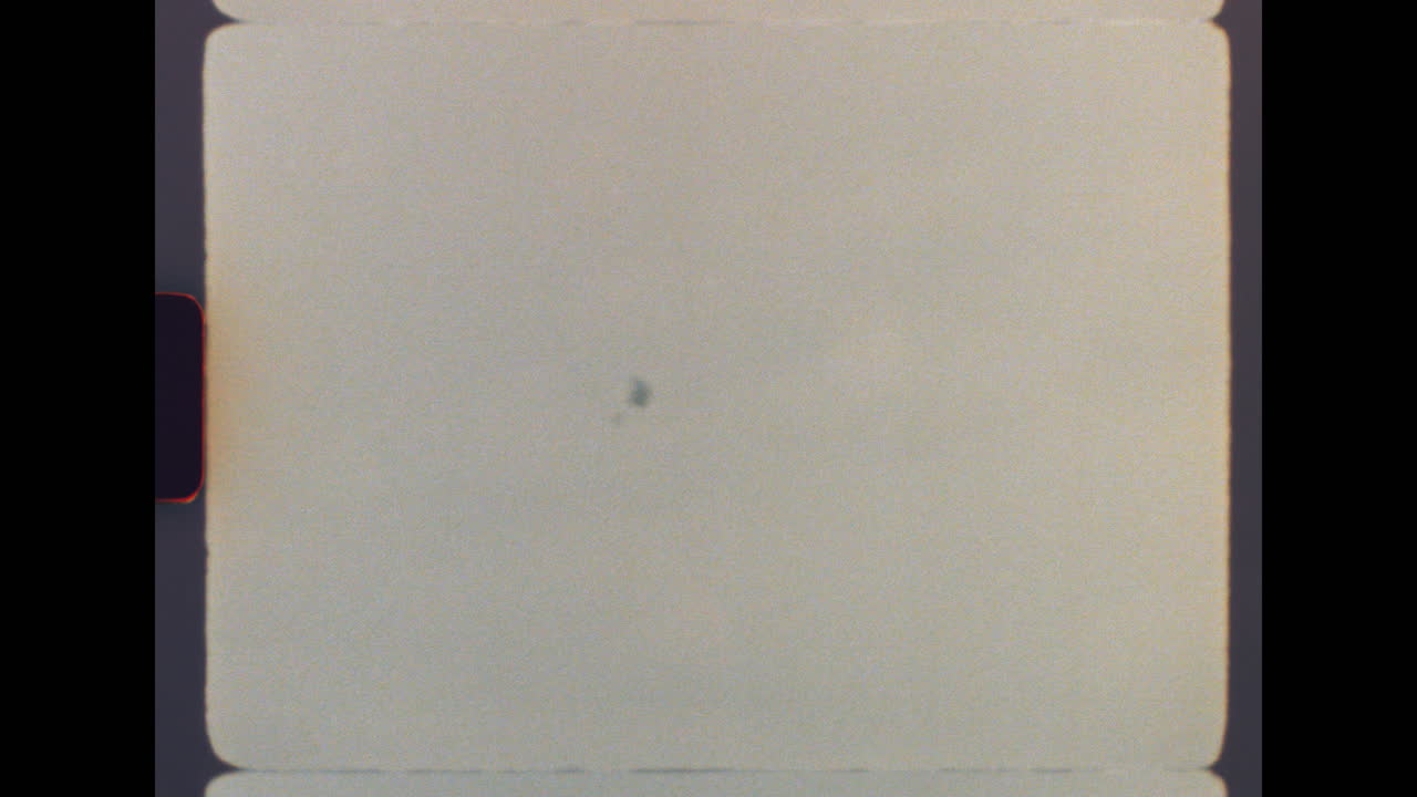 Blank Grainy Film Strip