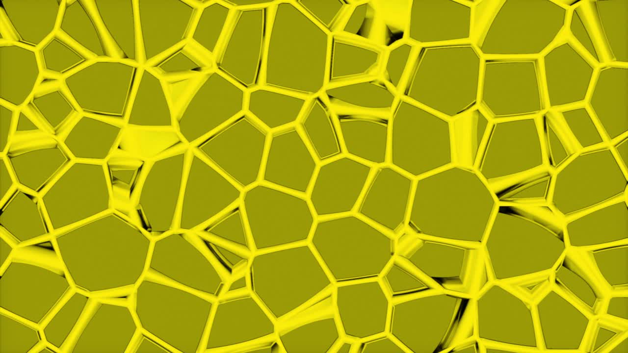 Abstract Yellow Geometric Pattern Background