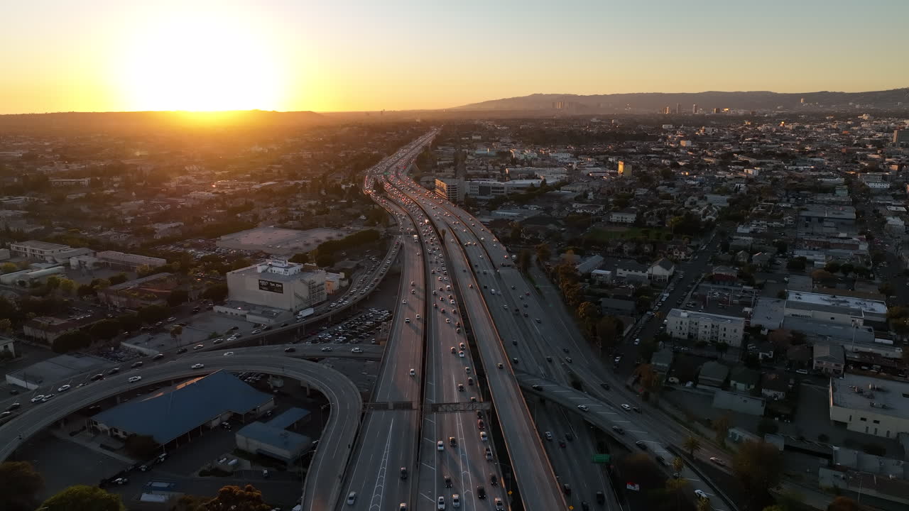Los Angeles 10 Freeway by DTLA
