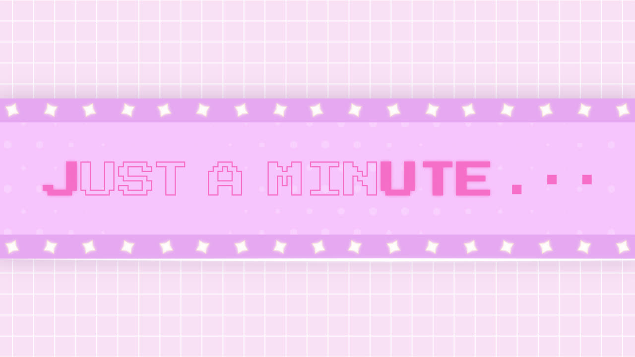 Just a Minute Waiting Screen