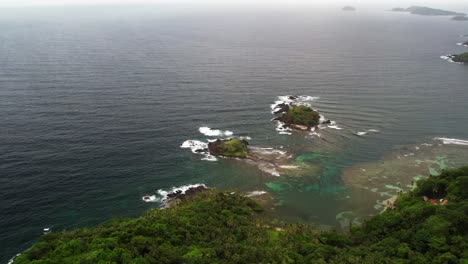 islas costeras del caribe aéreas en panamá