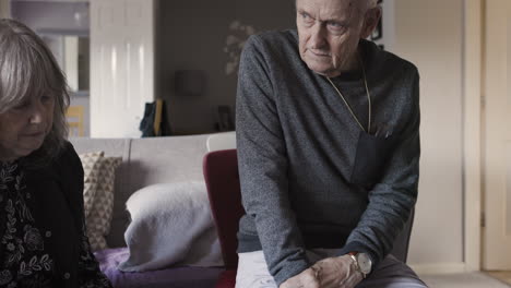 elderly people spending time together