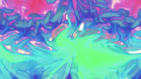 fondo líquido en movimiento colorido, bucle sin costura