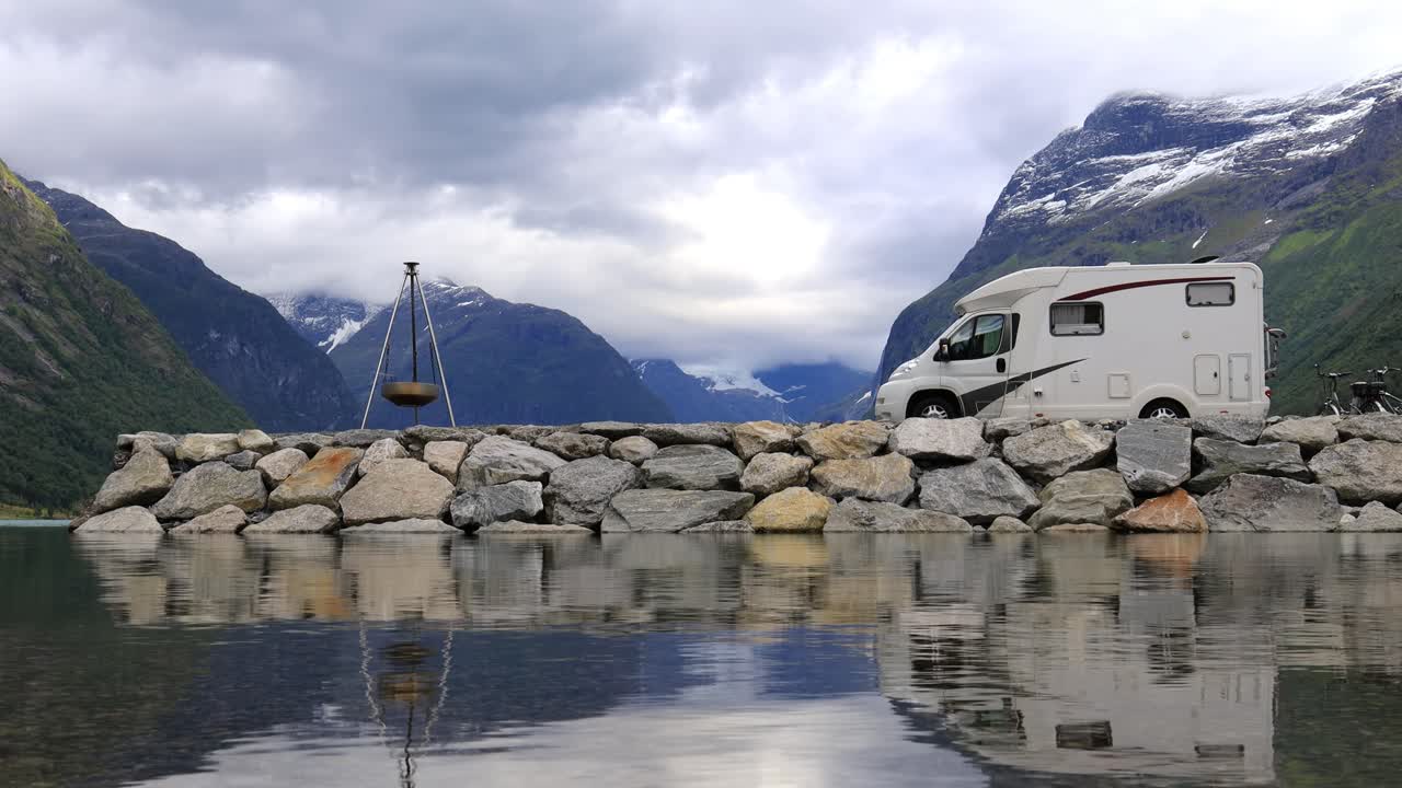 가족 휴가 여행 rv, 오토바이 휴가 여행