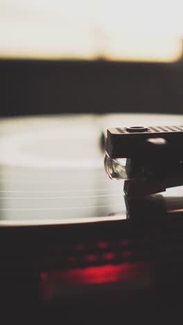 record player detail