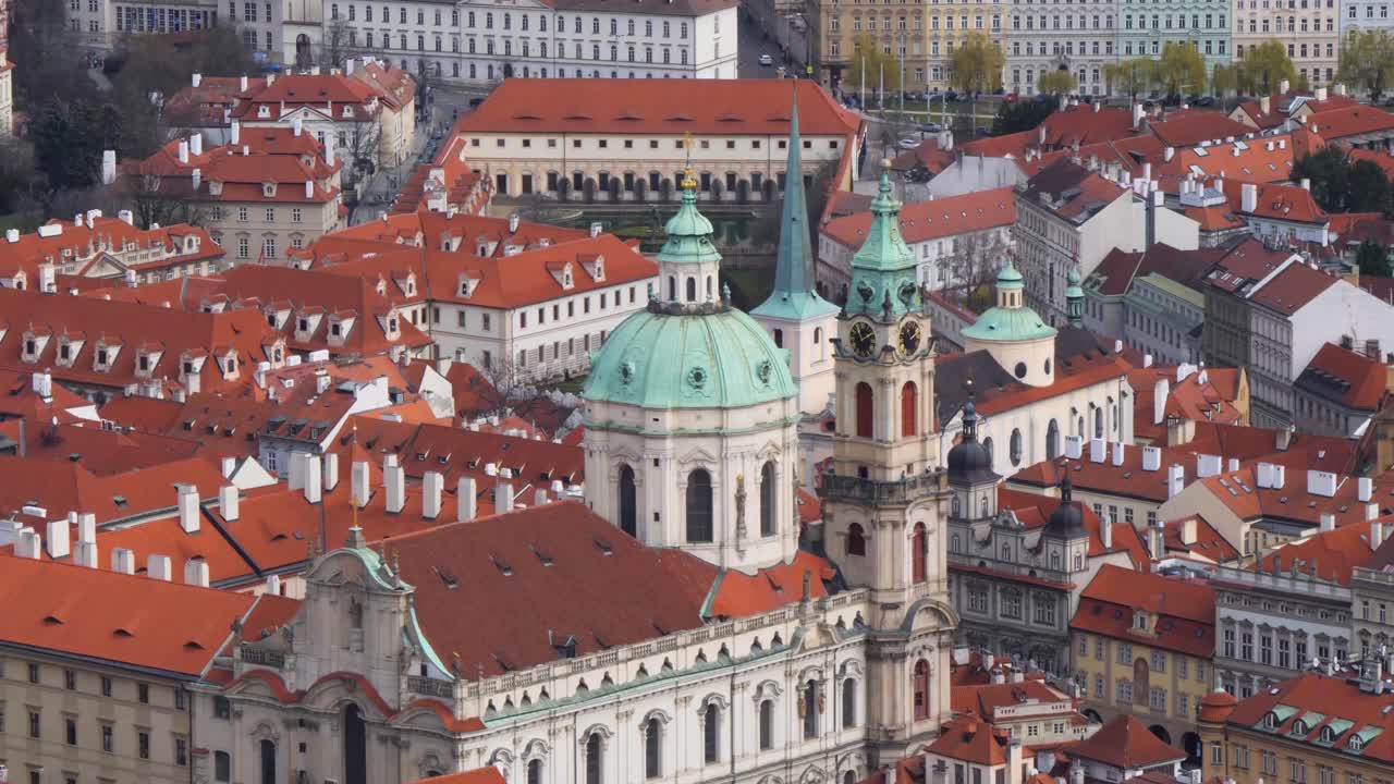 Chiesa di San Nicola, chiesa barocca nel quartiere di Malá Strana a Praga, Repubblica Ceca