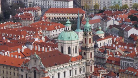 church of saint nicholas, baroque church in the lesser town of prague, czech republic