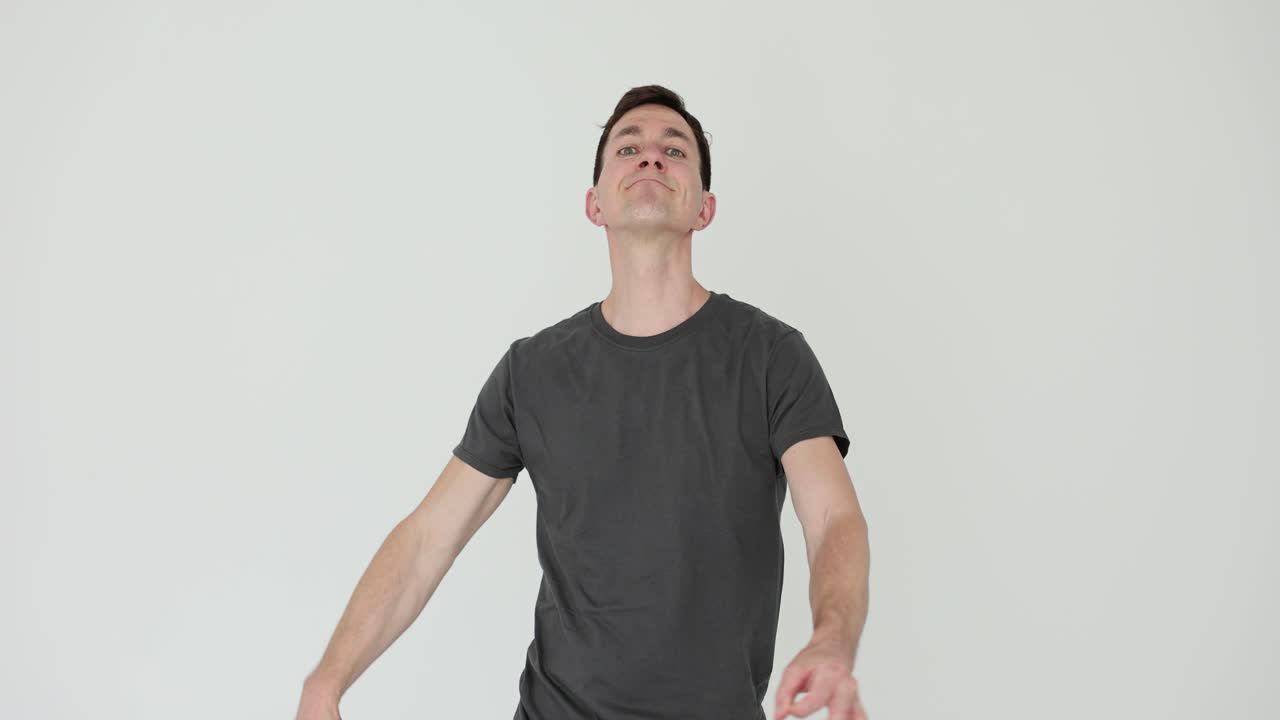 Man making okay sign