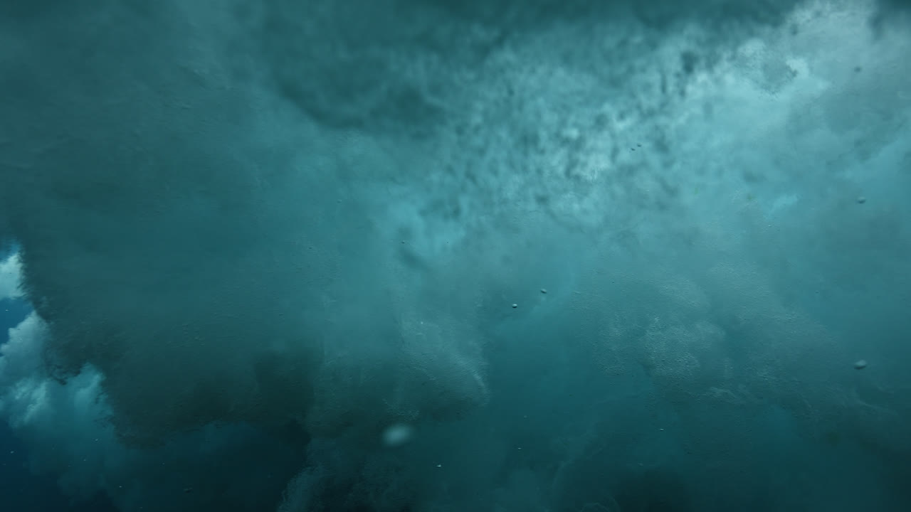 Underwater Scene and Snow