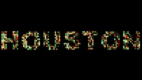 houston led text