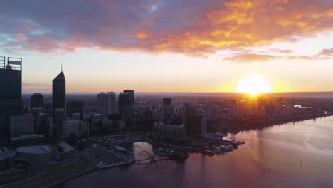 Vistas-Aéreas-En-Perth,-Australia-Occidental