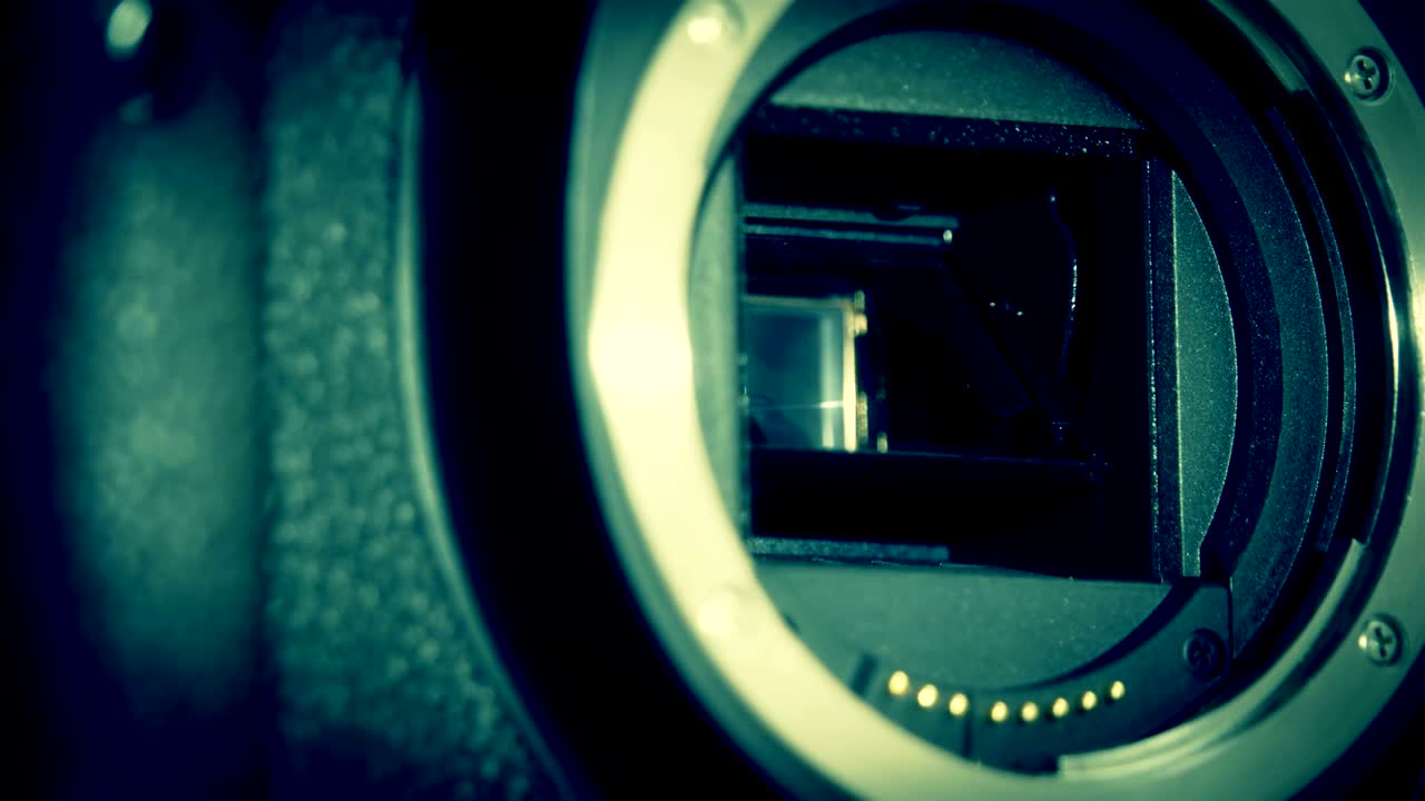 un soporte para lentes de cámaras dslr