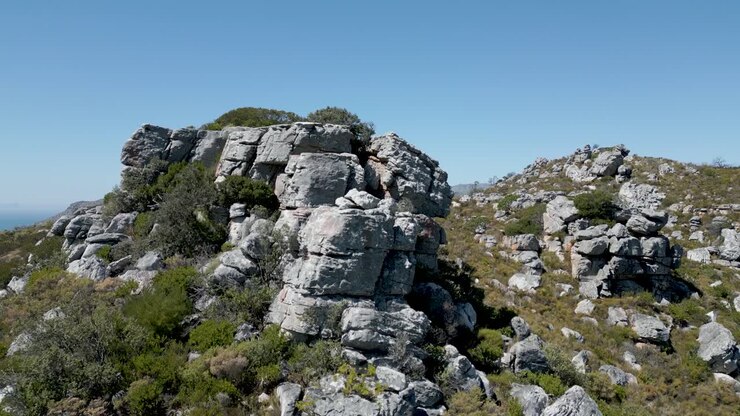 veduta aerea di glencairn dall'alto della superstrada