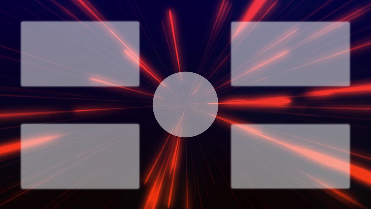 Ray warp end card ending screen motion graphics