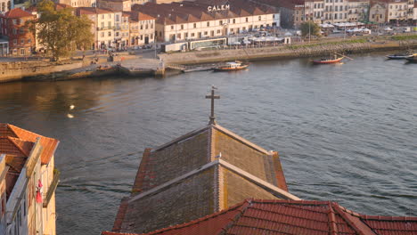 porto, portugal - douro river and cityscape