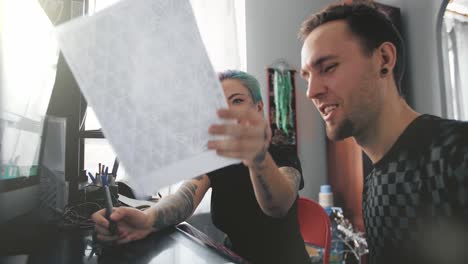 tattoo artist collaboration