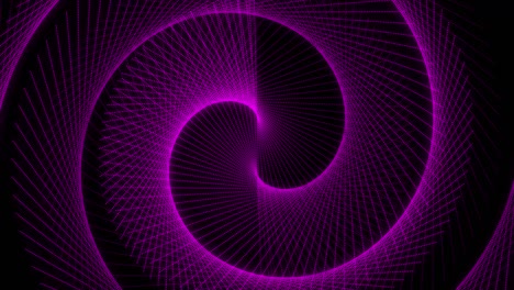 patrón de forma de punto de color rosa animación gráficos de movimiento