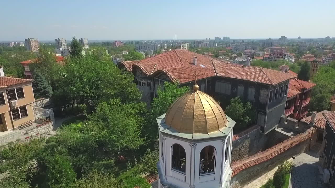antigua iglesia en bulgaria, ciudad de plovdiv