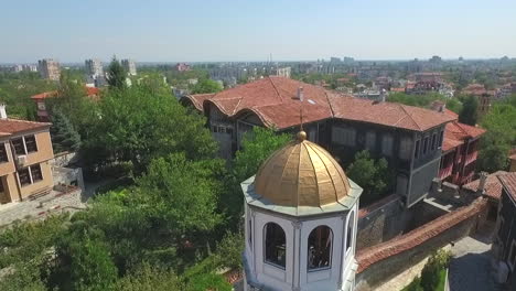 antigua iglesia en bulgaria, ciudad de plovdiv