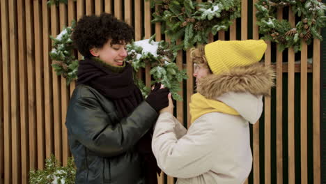 lesbian couple spending time together