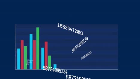 Animation-Der-Datenverarbeitung-Auf-Schwarzem-Hintergrund