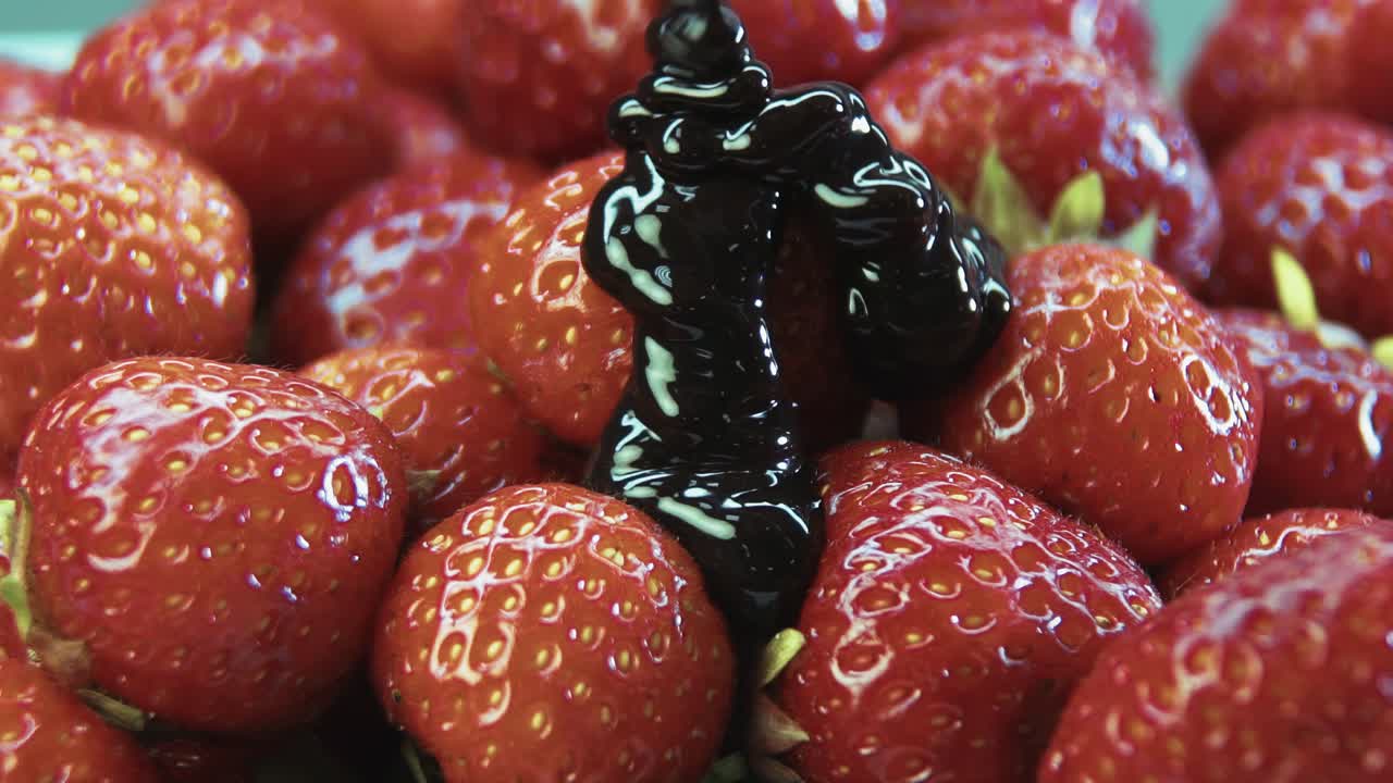 초콜릿으로 인 딸기