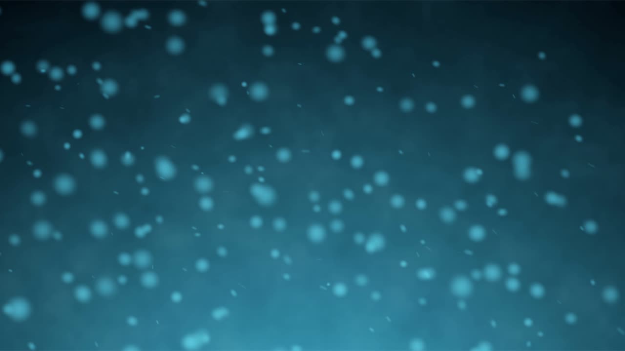 Animación fluida de copos de nieve. Fondo animado navideño de invierno