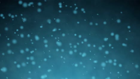 animación sin fisuras de los copos de nieve. fondo animado de navidad de invierno