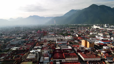 sunrose view at orizaba veracruz in méxico